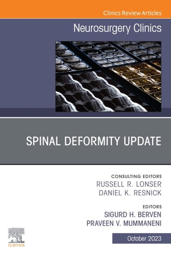 The Clinics: Surgery Volume 34-4 - Spinal Deformity Update,  ... - cover