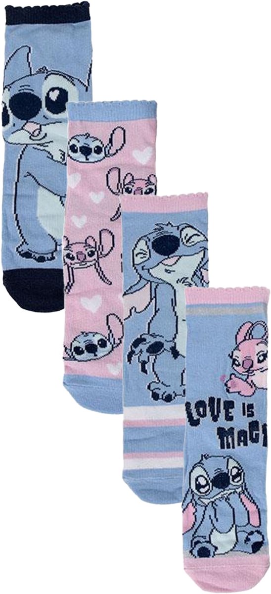 Stitch en Angel Sokken in Spaarpot Meisjes op Prijzenvolger.com