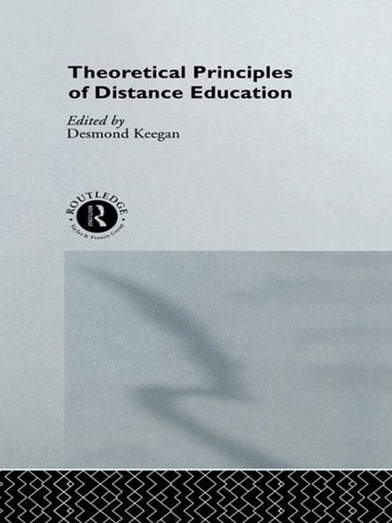 Theoretical Principles of Distance Education - cover