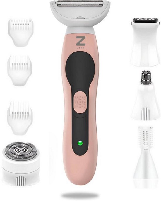 Ladyshave voor vrouwen - 5 in 1 - Nat en droog - Scheerapparaat - Zeri