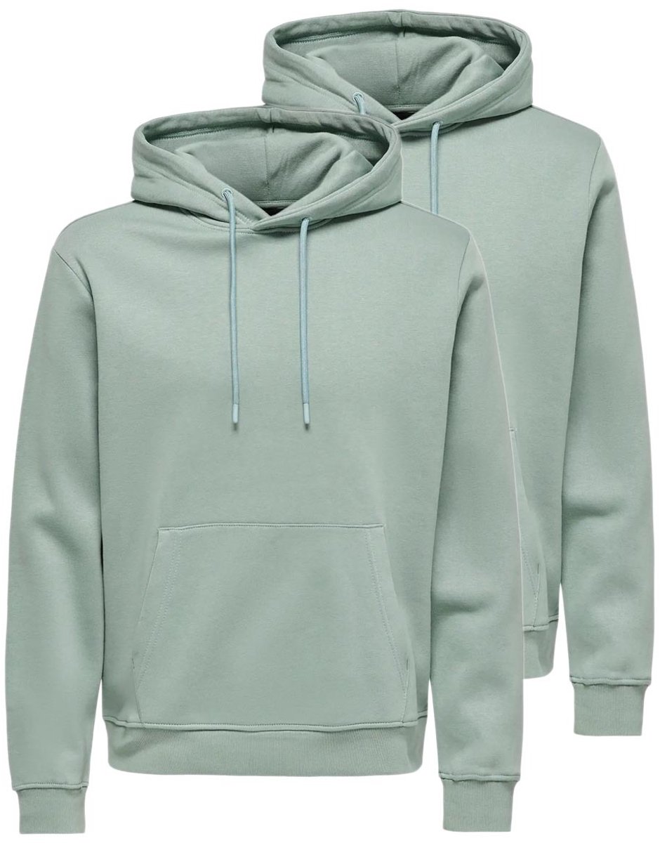 Only & Sons Heren hoddie 2 pack Connor