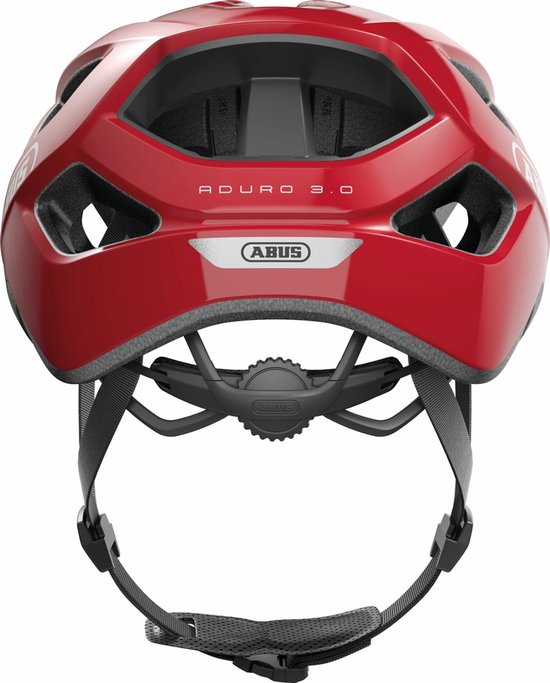 ABUS fietshelm Aduro 3.0 - sportieve stadshelm in stijlvol design voor dagelijkse en sportieve tochten - voor dames en heren - rood, maat L van ABUS — afbeelding 5