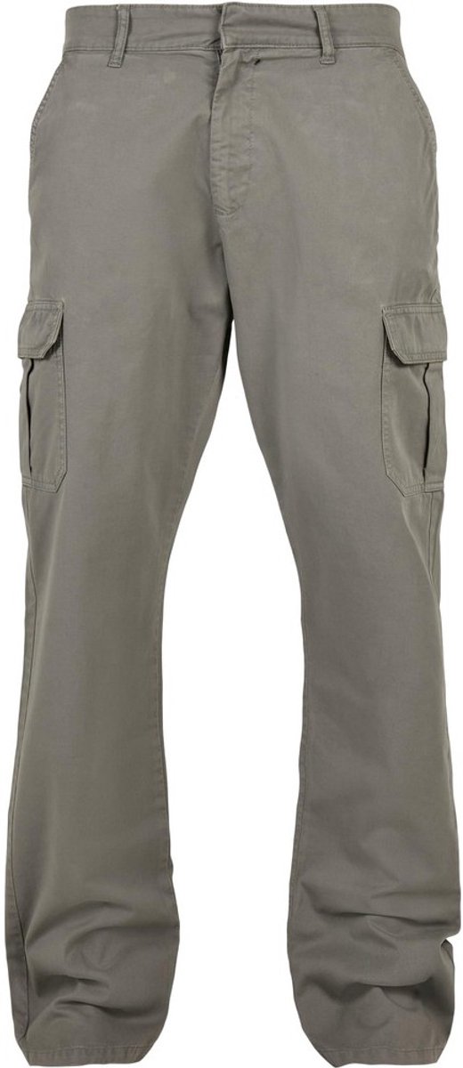 Urban Classics Straight Leg Cargobroek Taille 30 inch Grijs