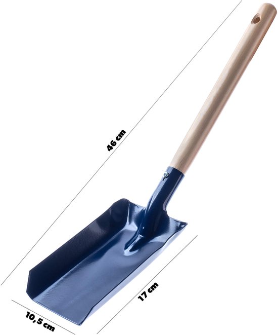 VANZACK Tuin Schop Modder Zeef Schep Metalen Afvoer Schep Zand Graver Scoop Metalen Kolen Schep Schat Jacht Schop Voor Thuis Achtertuin Riool Schoonmaak Gereedschap