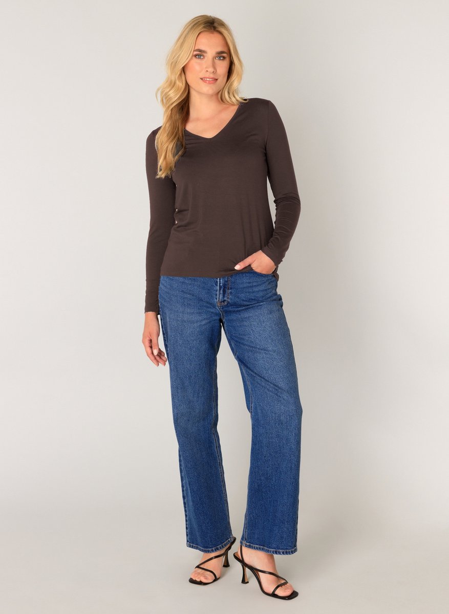 BASE LEVEL Yare Jersey Shirt - Brown - maat 48