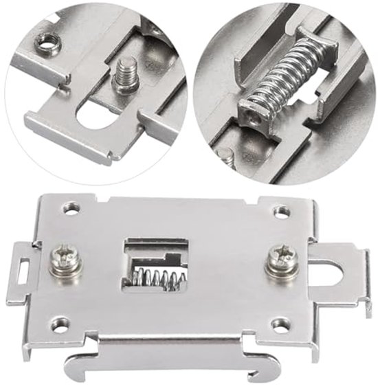 2 stuks vaste klem DIN-rail 35 mm
