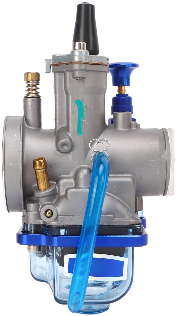 PWK 28mm Carburateur - Universele Carburateur voor Motorfiets en ATV - Zink Aluminiumlegering in Blauw