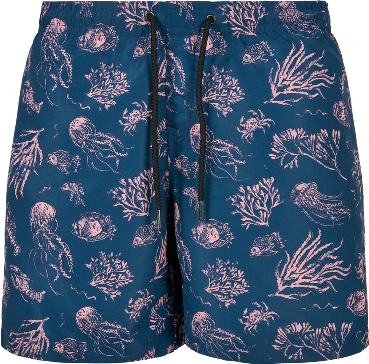 Urban Classics Pattern nautical aop Zwemshorts XXL Blauw