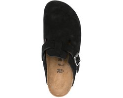 Birkenstock Boston Smal Pantoffels - Zwart