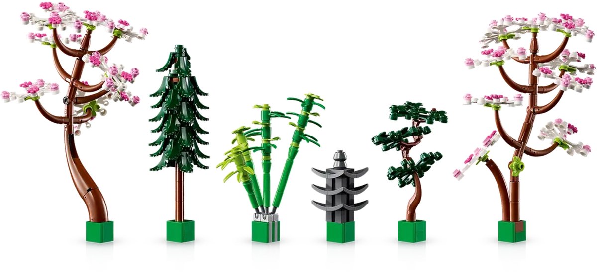 LEGO Icons Rustgevende tuin Botanisch Mindfulness Bouwpakket voor Volwassenen - 10315 — afbeelding 25