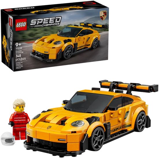 LEGO Speed Champions – Augustus 2025 : Vier Nieuwe Supercars LEGO Speed Champions 77239 Porsche 911 GT3 RS supercar