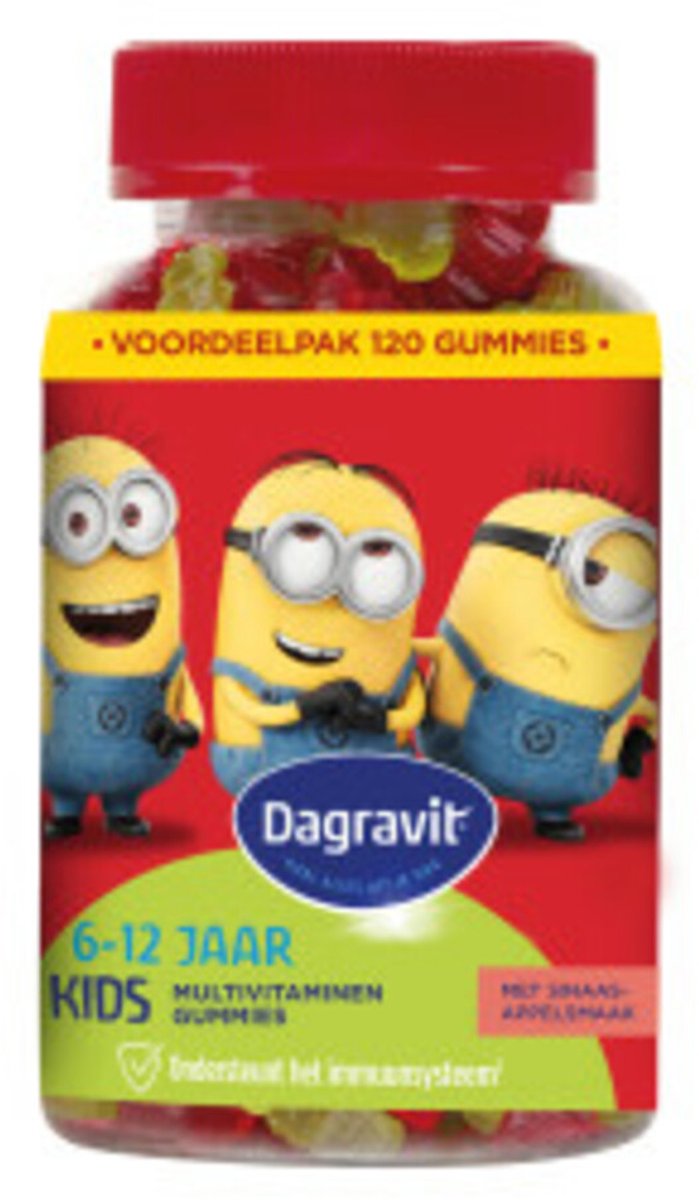 Dagravit - Kids-Xtra Vitaminions Multivitaminen 6-12 jaar - 3 x 120 gummies - Voordeelverpakking