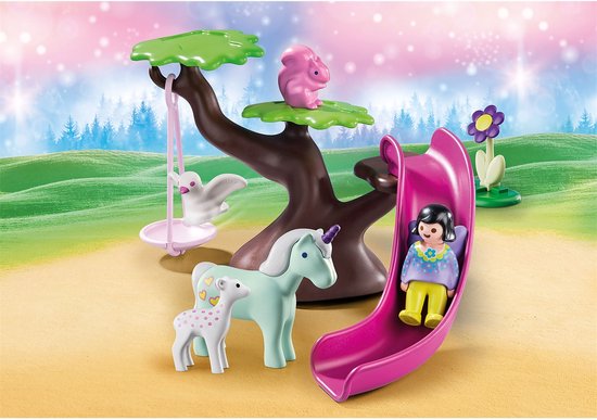 PLAYMOBIL 1.2.3 Feeërieke speeltuin - 70400 van Playmobil — afbeelding 4