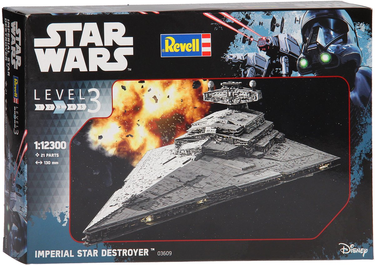 Maquette Revell - Imperial Star Destroyer Star Wars - Vaisseau De Collection