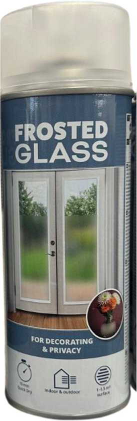 Melkglas Spray 400 ML - Frosted Glass