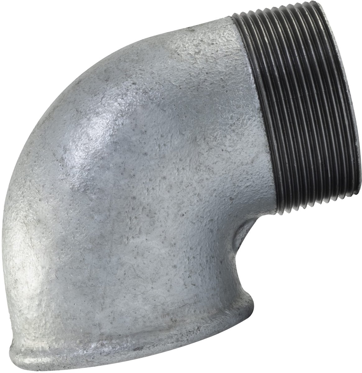 C65055 - Hoekstukken 2 inch - Gecoate gietijzeren uitvoering - 90Â° vrouwelijke thread - Voor sanitaire installaties
