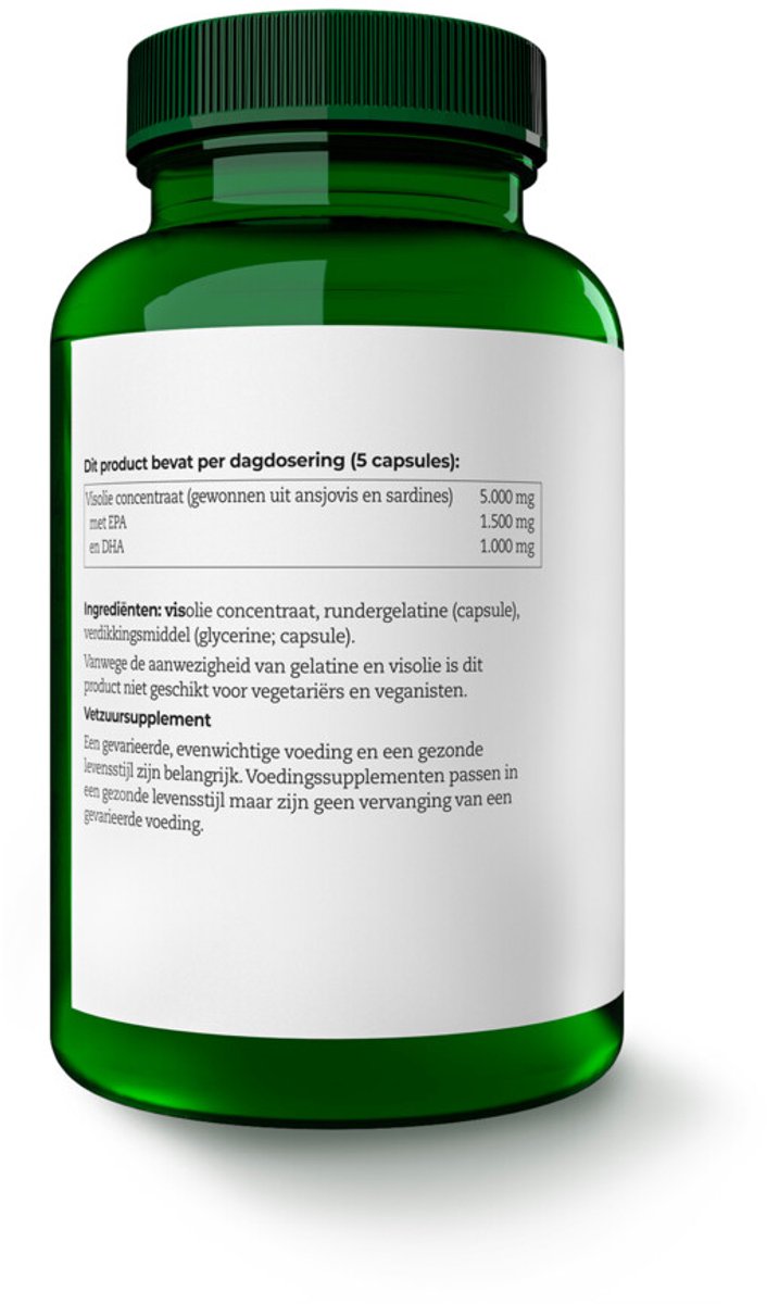 AOV - 704 Visolie 1000 mg - 2 x 120 capsules - Voordeelverpakking