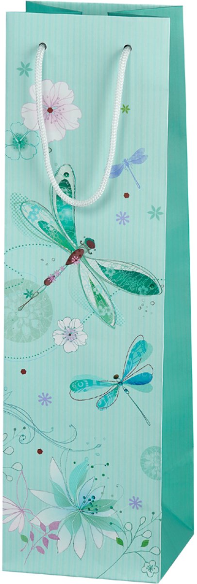 SUSY CARD flessentas 'Dragonfly', voor 1 fles