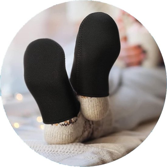 2 paar teenwarmers, neopreen sokken, voetwarmer voor