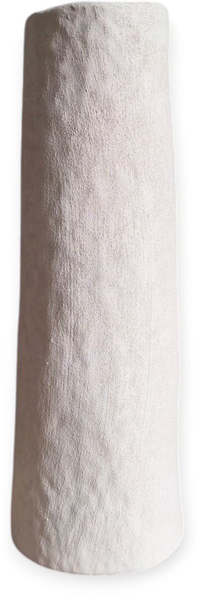 DK design Daan Kromhout – Vaas – Bloemenvaas – Porto – Wit – Keramiek – Robuust – 13x37cm