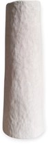 Daan Kromhout – Vaas – Bloemenvaas – Porto – Wit – Keramiek – Robuust – 13x37cm