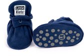 Little Riots - Chaussons de bébé - Stepper polaire - Antidérapants - Blue marine - 6-12 mois (11,5 cm) - Pointure 18-19