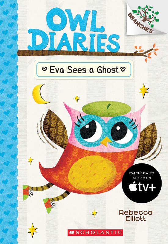 Owl Diaries 2 - Eva Sees a Ghost: A Branches Book (Owl Diari ... - cover