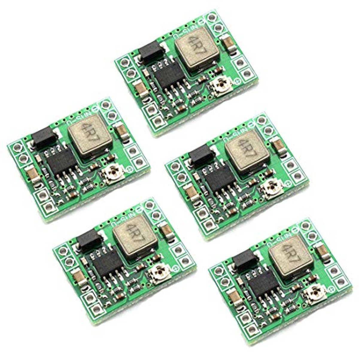 Image of 5Pcs MP1584EN Ultra Kleine DC-DC 3A Power Step-Down Modul Buck Converter