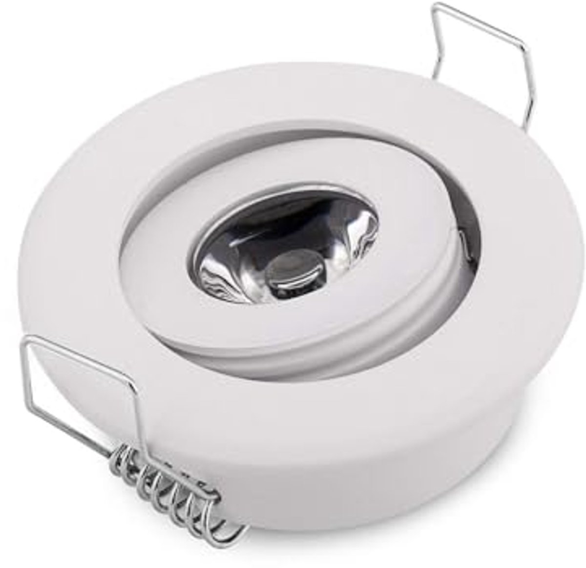 LED Plafondlamp 3W 40-45mm - Heldere Wit 6000K, Ideaal voor Kasten
