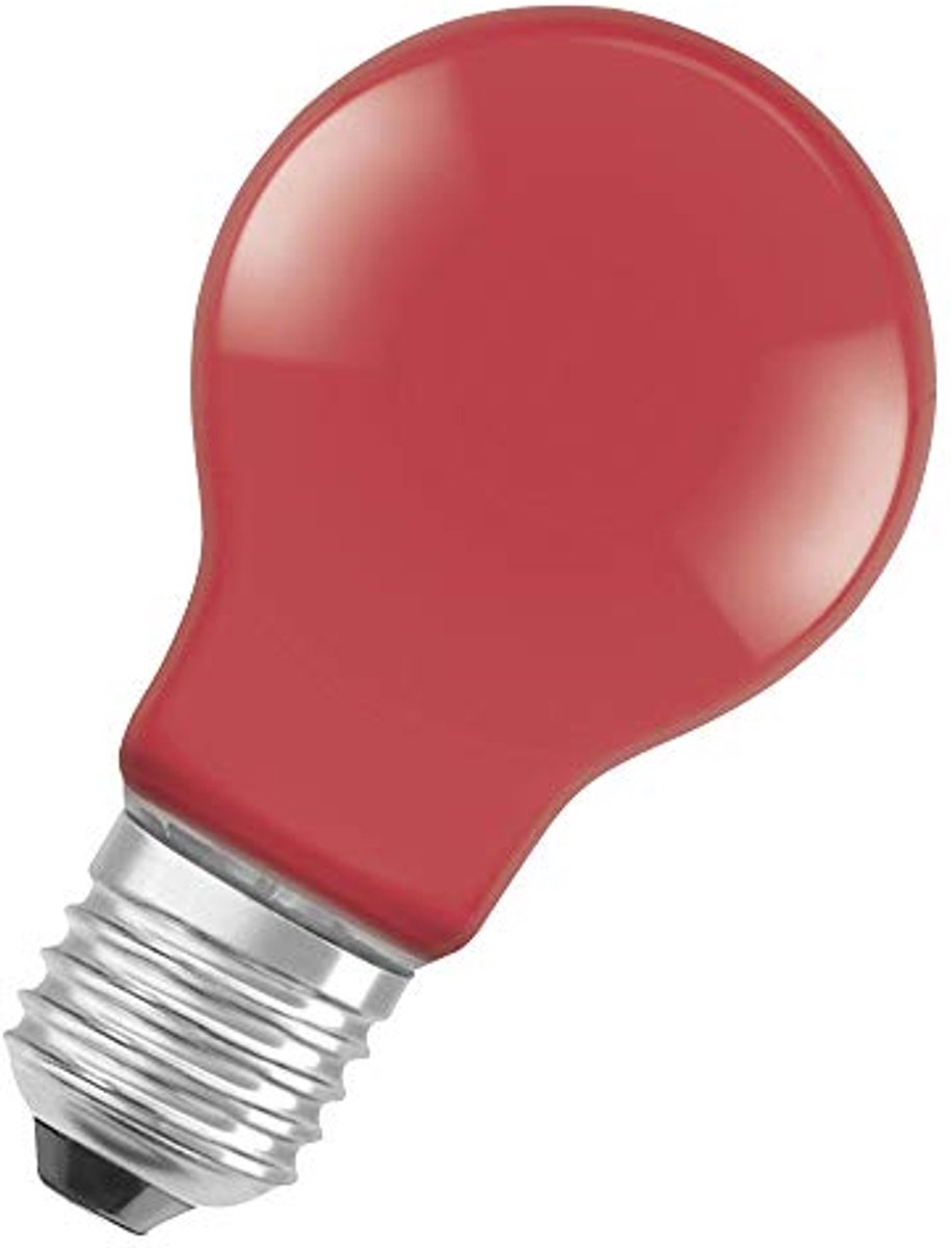 E27 LED Lamp Rood 3000K 2,50W - Helder en Energiezuinig