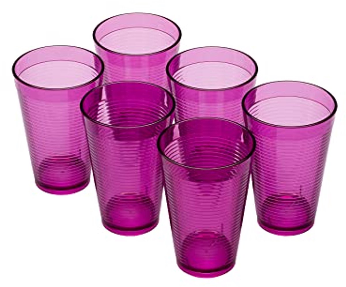 Stapelbare cocktailglazen 400 ml - Onbreekbaar en milieuvriendelijk voor buitengebruik