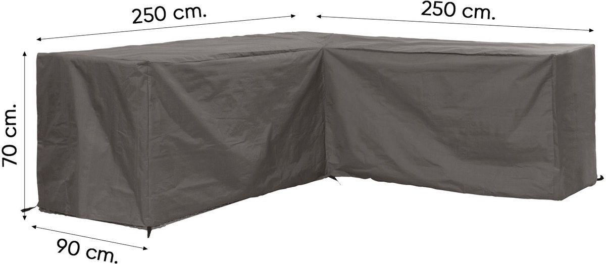 Winza Outdoor Covers - Premium - beschermhoes loungeset L vorm 250