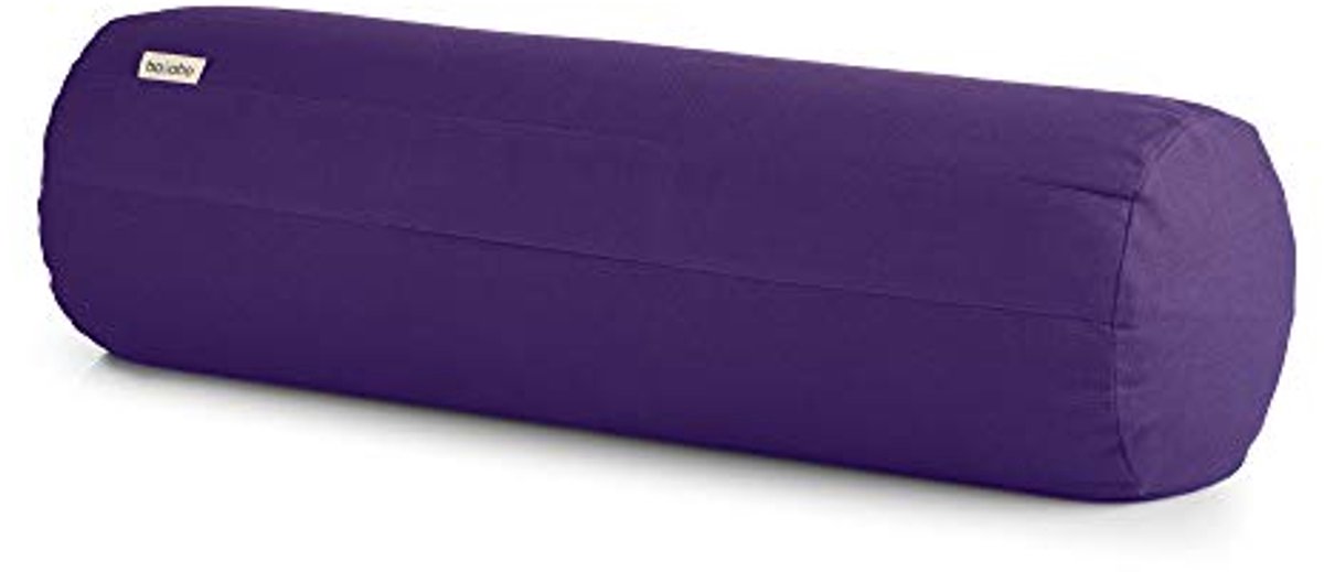 Yoga Bolster | Biokatoen | Boekweitvulling | Verwijderbare Wasbare Hoes