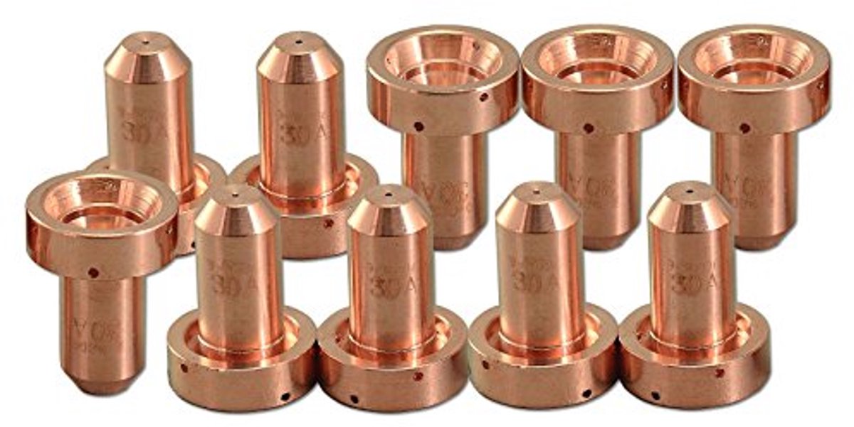 Plasma Tip 30Amp Drag OTD voor Therma Cutter SL60/SL100 - 10 Stuks