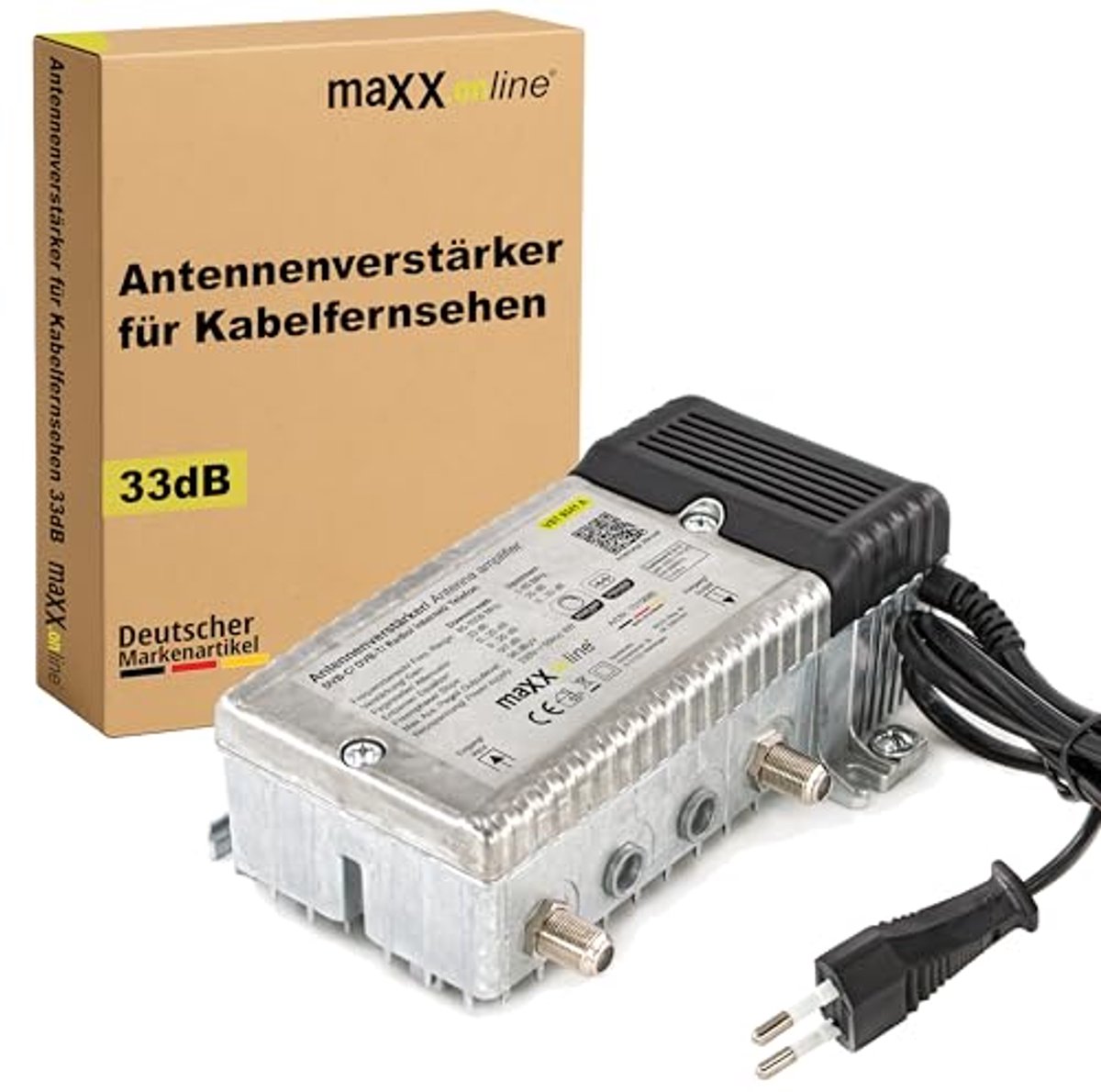 Huisaansluitversterker 1 GHz met 33 dB Versterking voor Kabeltelevisie