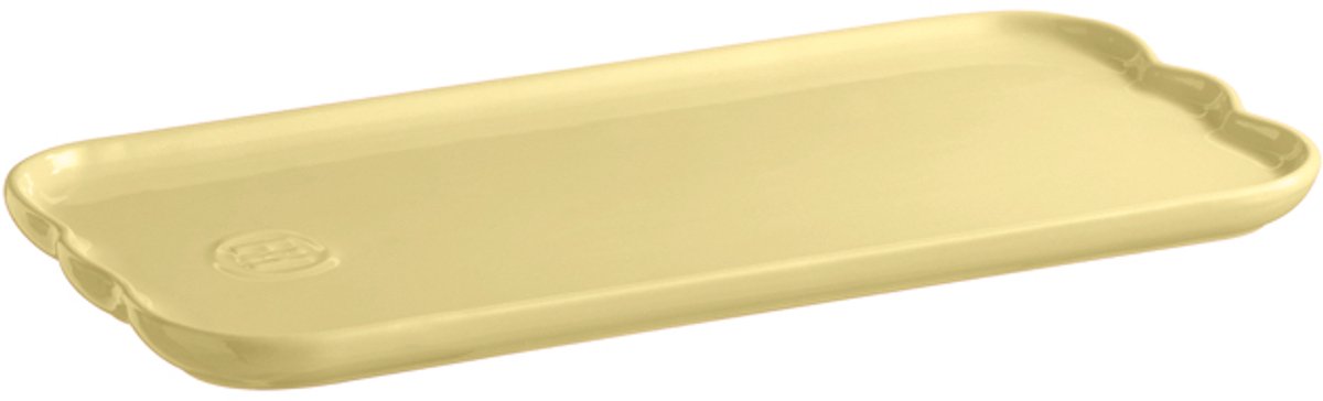 Emile Henry Madeleine Serveerschaal - 315x150x20mm - Vanille