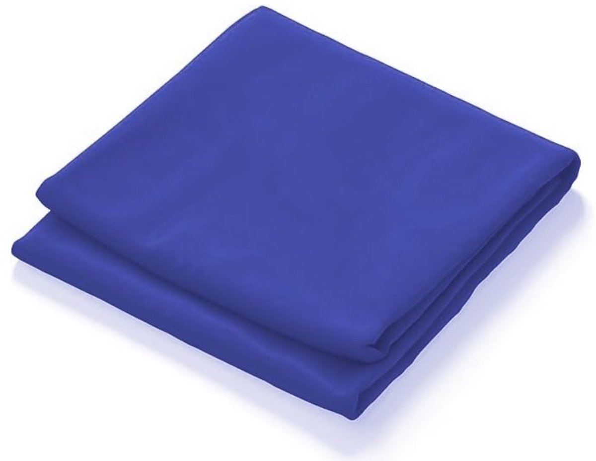 Sneldrogende Microvezel Strandhanddoek - Ideaal voor Reis en Sport, 166 x 84 cm, Blauw