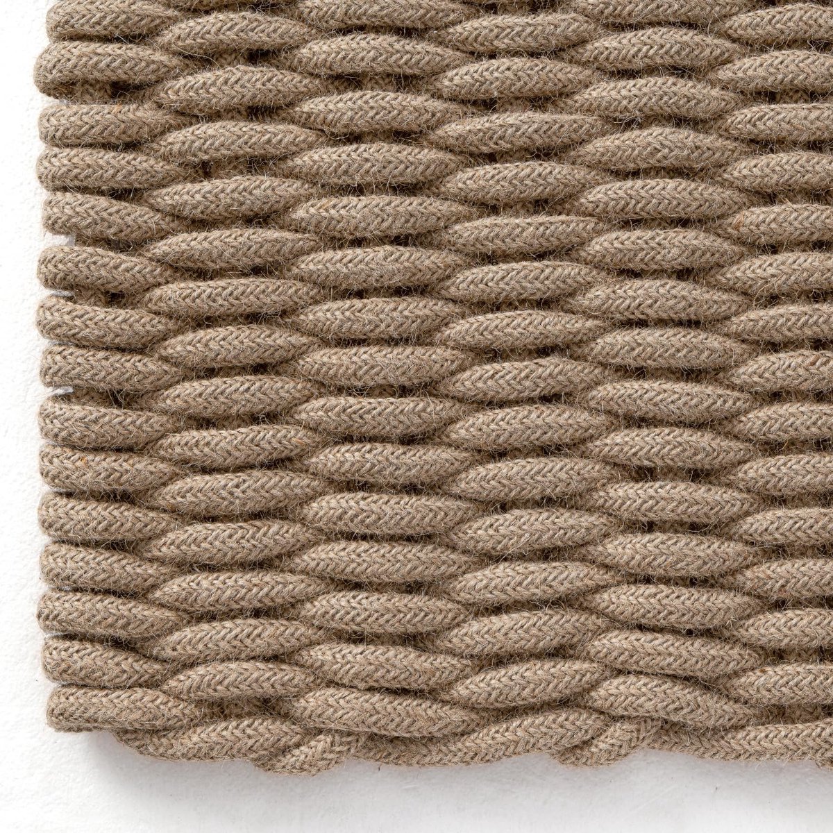 Ibenzoa Jute Deurmat voor Binnen en Buiten met Antislip en Natuurlijke Look bruin