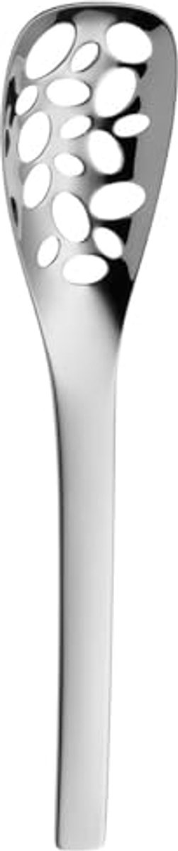 Perforated Serving Spoon 25 cm - Polished Stainless Steel, Dishwasher Safe