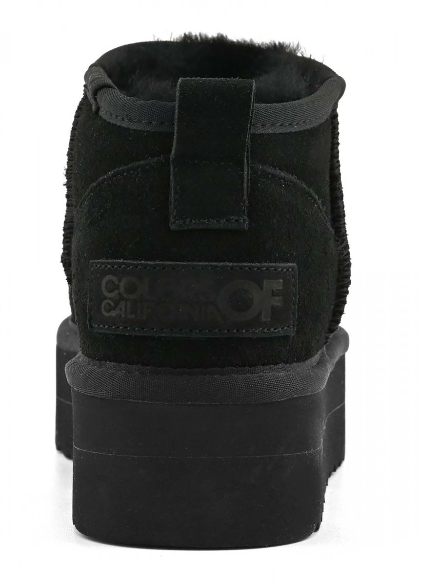 Laarzen Colors Of California Platform Suede Laars Van Schapenvacht - Fashion Wear - Vrouwen