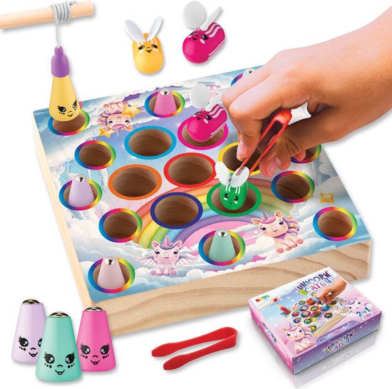 Foto: Joya creative unicorn montessori bord 2in1 visspel vormen visspel magneet spel houten speelgoed sensorisch sorteerspel activiteitenbord peuter speelgoed jongens meisjes kind 3 jaar 4 jaar 5 jaar 6 jaar