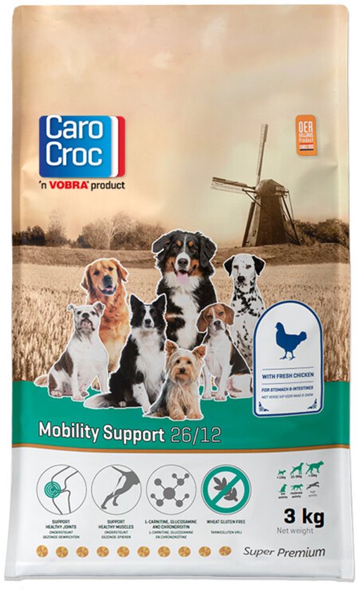 CaroCroc Hondenvoer Mobility Support - 3 kg