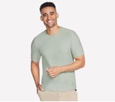SKECHERS Heren T-shirt – Korte Mouw – Groen – Decathlon 2XL