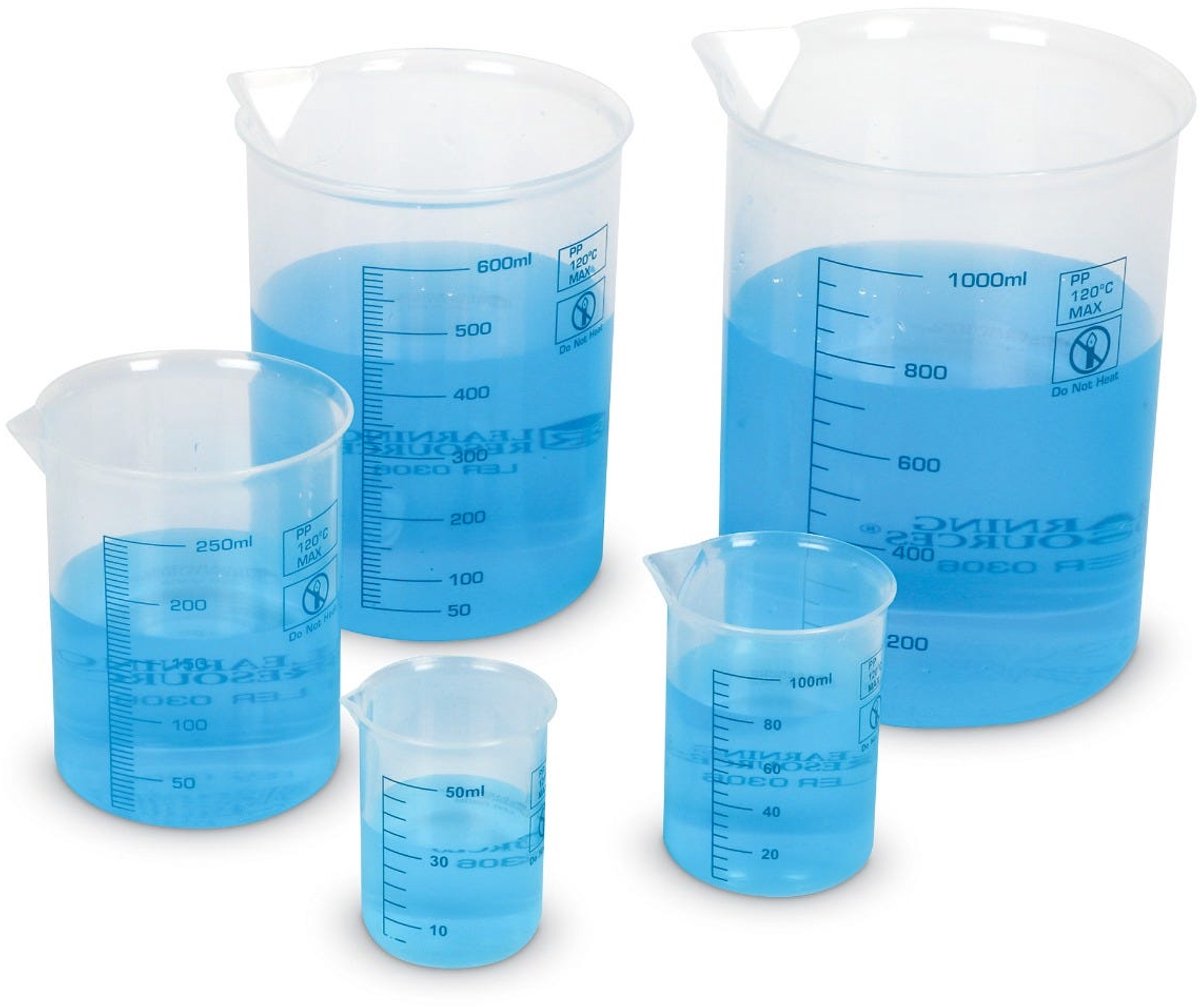 Learning Resources Graduated Beakers - 3+