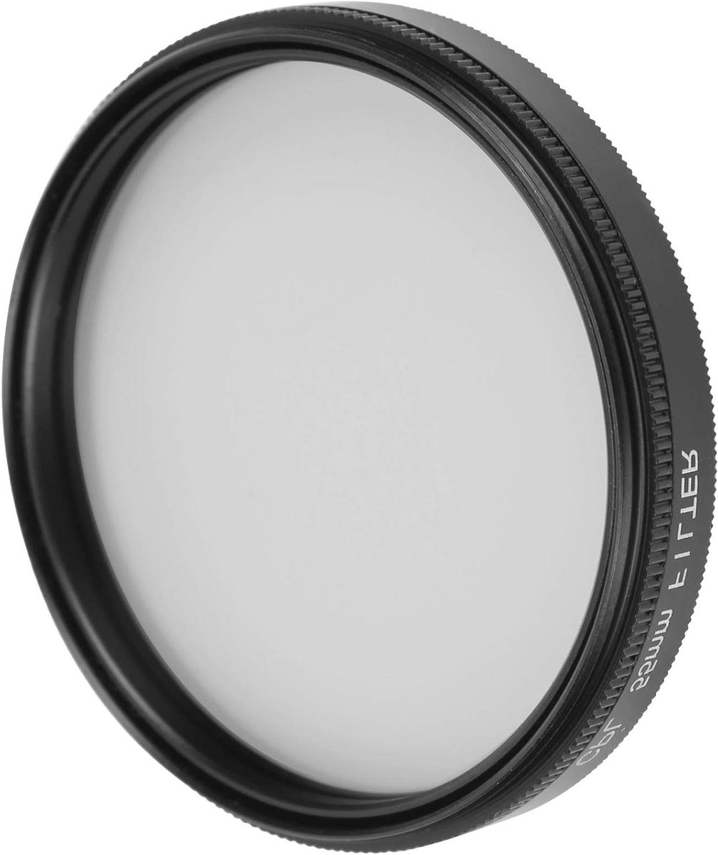 Brenzoos - CPL Filter 55mm - Aluminium Optisch Glas HD Lensfilter voor DSLR Camera - Polarisatiefilter Fotografen