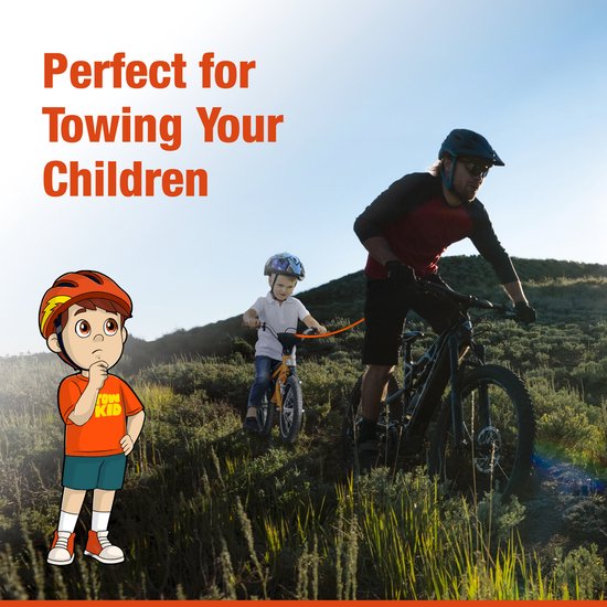 Corde de remorquage de vélo pour Enfants – Sangle de remorquage élastique – Corde de Corde de remorquage de vélo pour Enfants – Sangle de remorquage élastique – Corde de