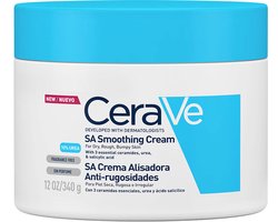 CeraVe SA Anti-Ruwe Huidcrème - voor de Droge en Ruwe Huid - met Salicylzuur - 340ml