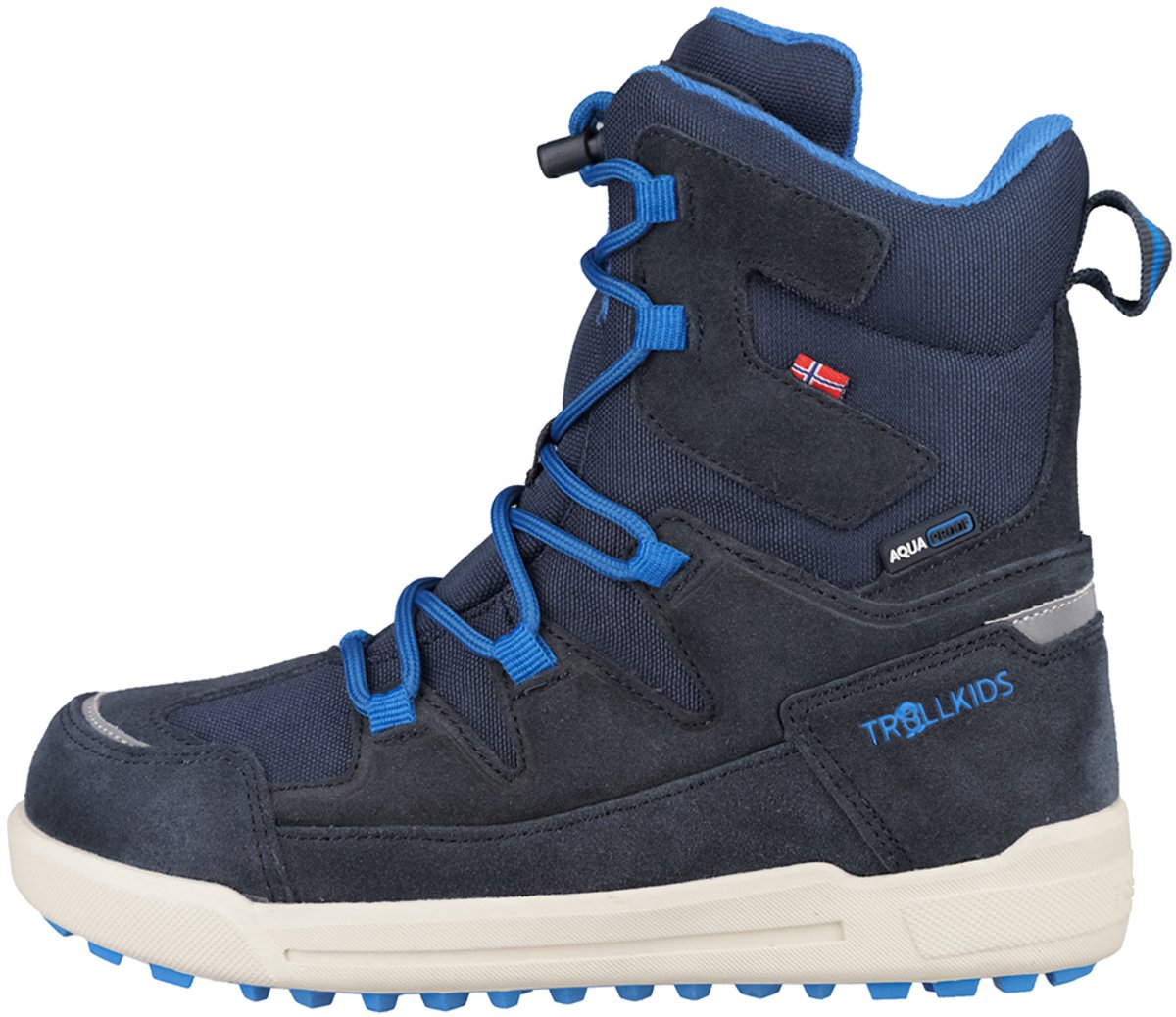 Trollkids Finnmark Sneeuwlaarzen Jongens Meisjes Marineblauw