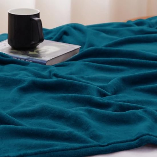 Fleece deken met zwarte deken met dier cheetah voor banken, zachte