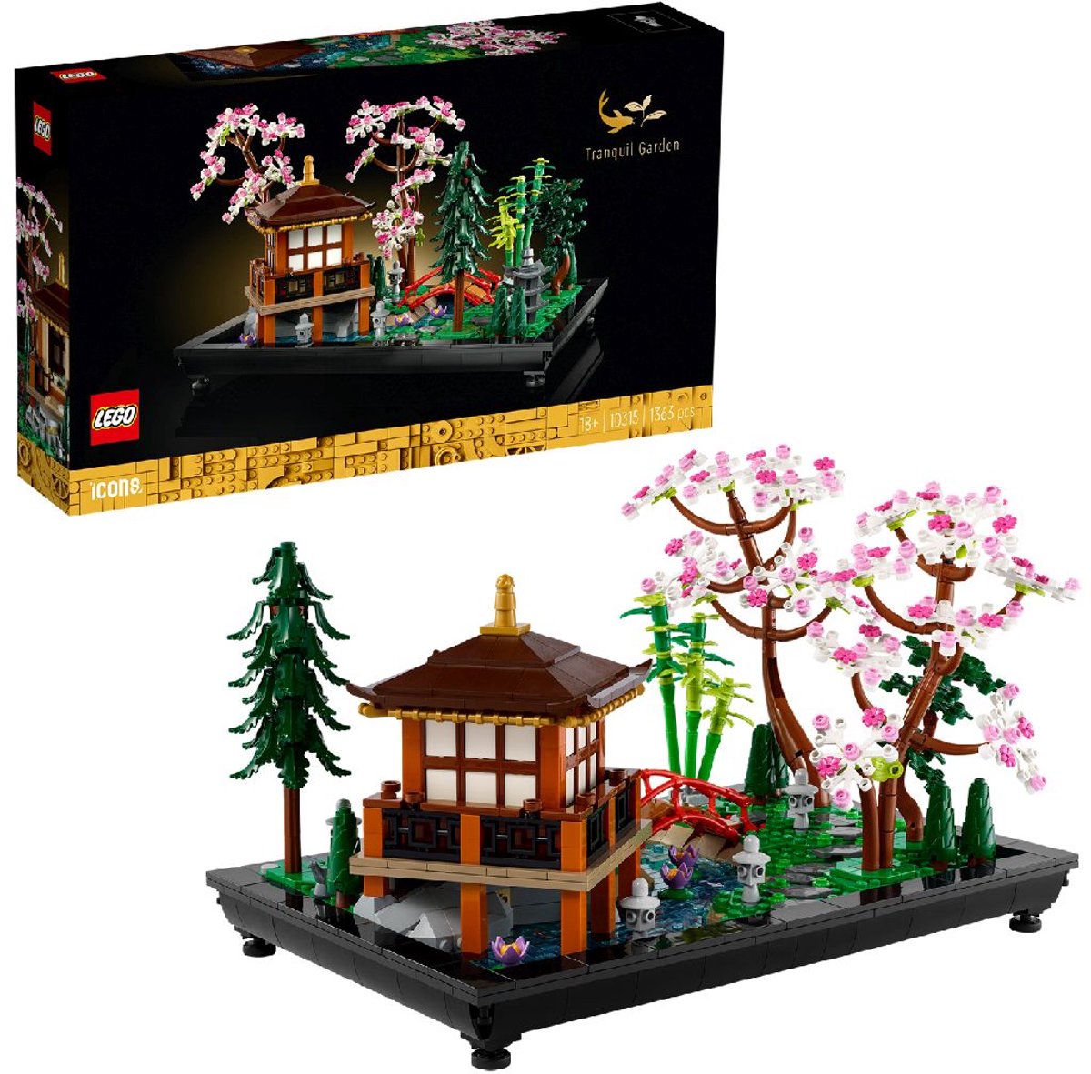 LEGO Icons Rustgevende tuin- 10315